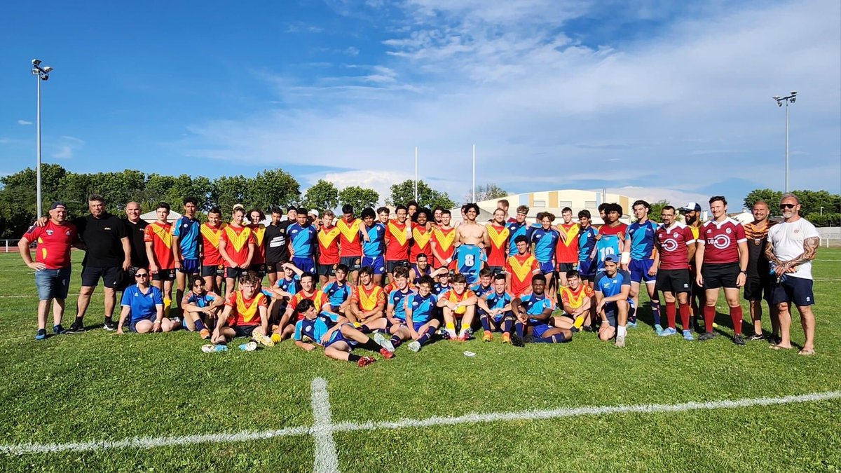 Félicitations <a href="/DragonsOfficiel/">Dragons Catalans</a> , <a href="/TOXIII/">Toulouse Olympique</a> , U17 <a href="/LigueOCXIII/">Ligue Occitanie de Rugby à XIII</a> pour les victoires de ce jour