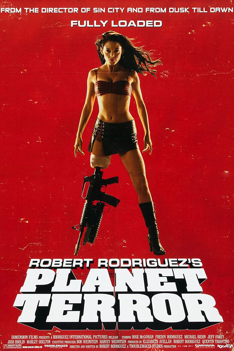 #NW Planet Terror #NowWatching #PlanetTerror #Horror #HorrorMovies #Splatterday #Grindhouse