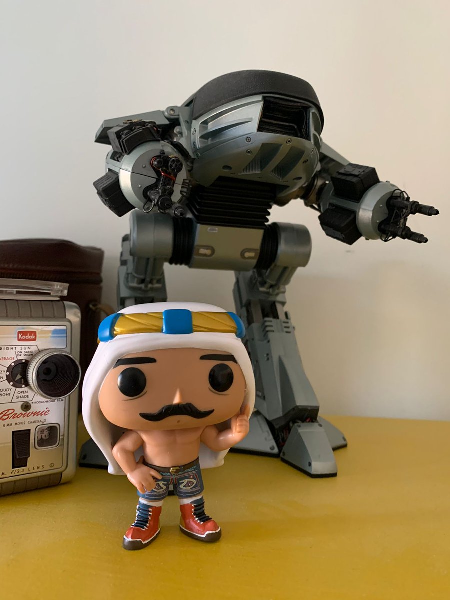 Same. He took pride and place on my shelf of inspiration.