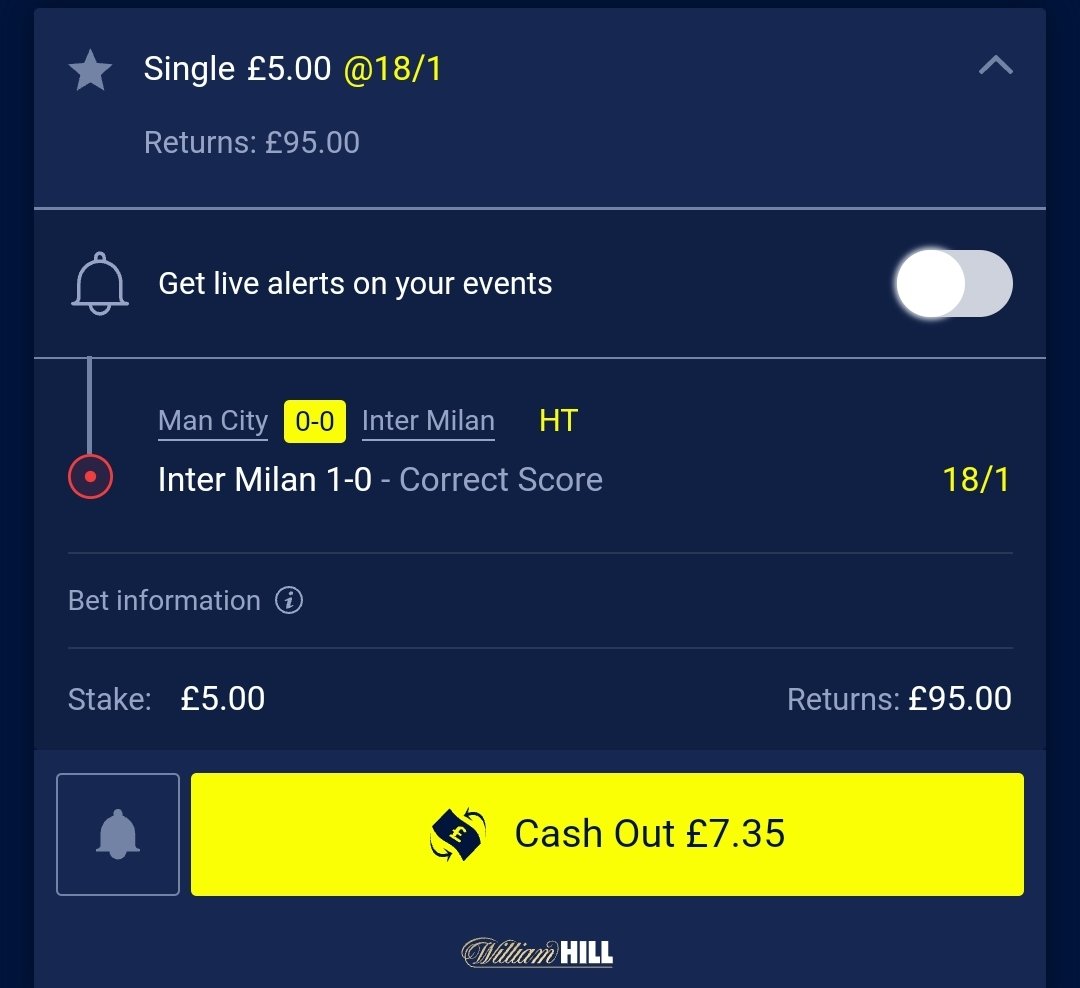 jaylfc1995's tweet photo. @AndyRobsonTips Come on Inter 👍🏻 https://t.co/FAJeajhQo4