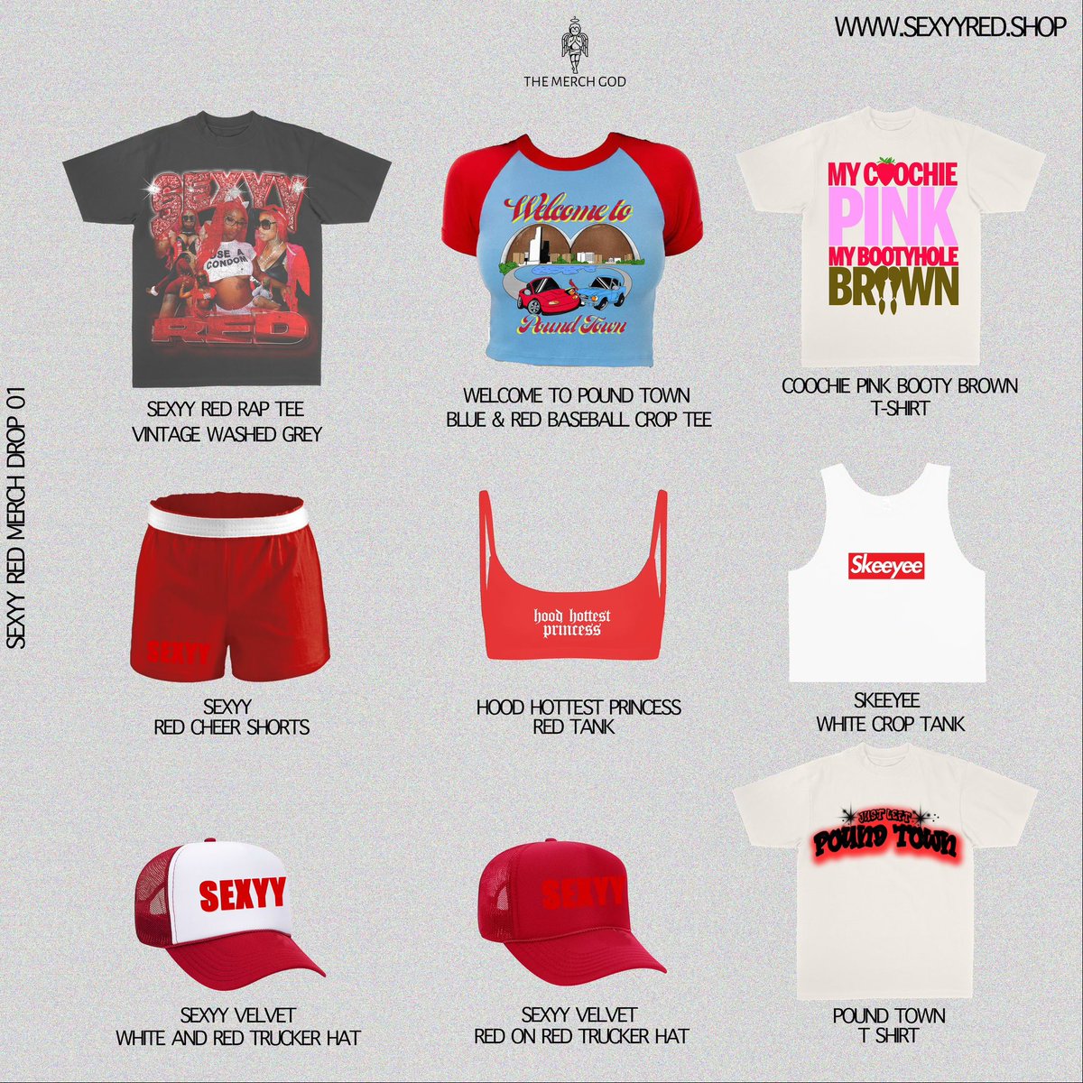Sexyy Red on Twitter: "💋💋💋 http://sexyyred.shop"