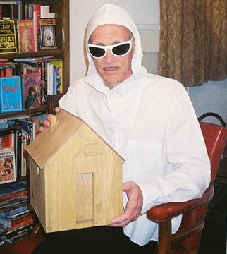 JFrankensteiner's tweet image. John Waters made birdhouses modeled after the Unabomber's cabin, his mind is simply on another level