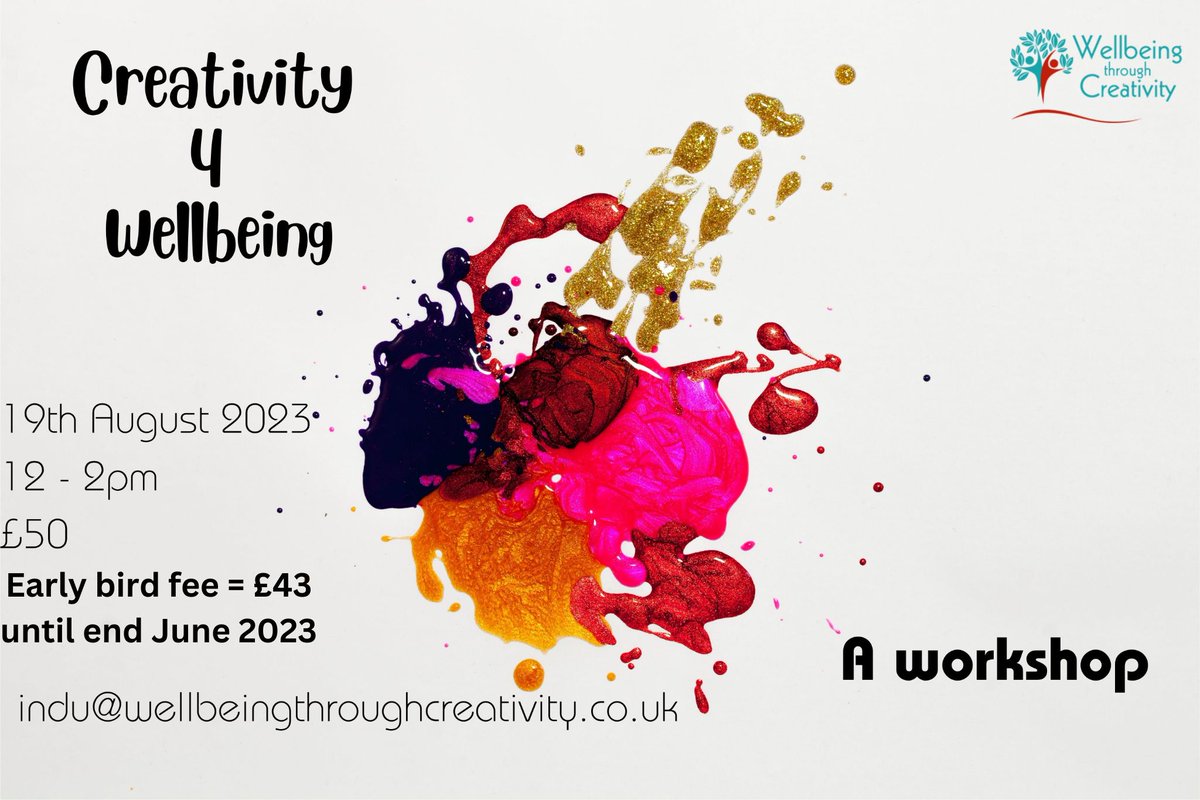 CounsellorIndu's tweet image. #QuestionForGroup Can you please share to your circles and help me reach as wide an audience as possible? 🙏

I now have more information on this 👇

The early bird fee is just £43 until the end of June .... and .... what do you get for this?
This workshop is designed ....