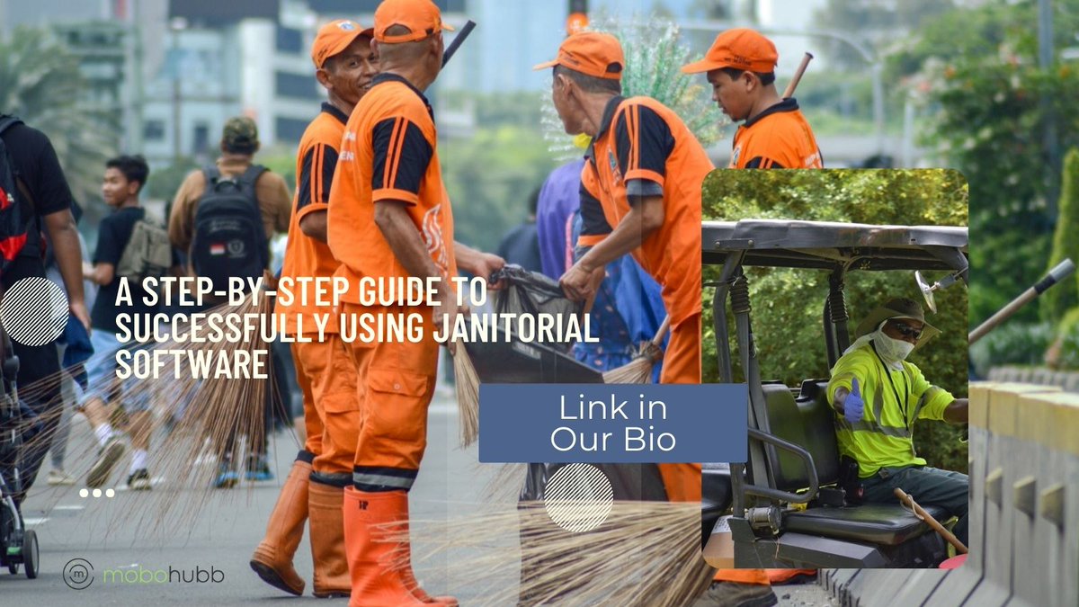 mobohubb's tweet image. Want to optimize your janitorial business? Our step-by-step guide to using janitorial software has got you covered. Follow the link to learn more! t.ly/k1Yx #janitorialsoftware #cleaningbusiness #businessgrowth #stepbystep