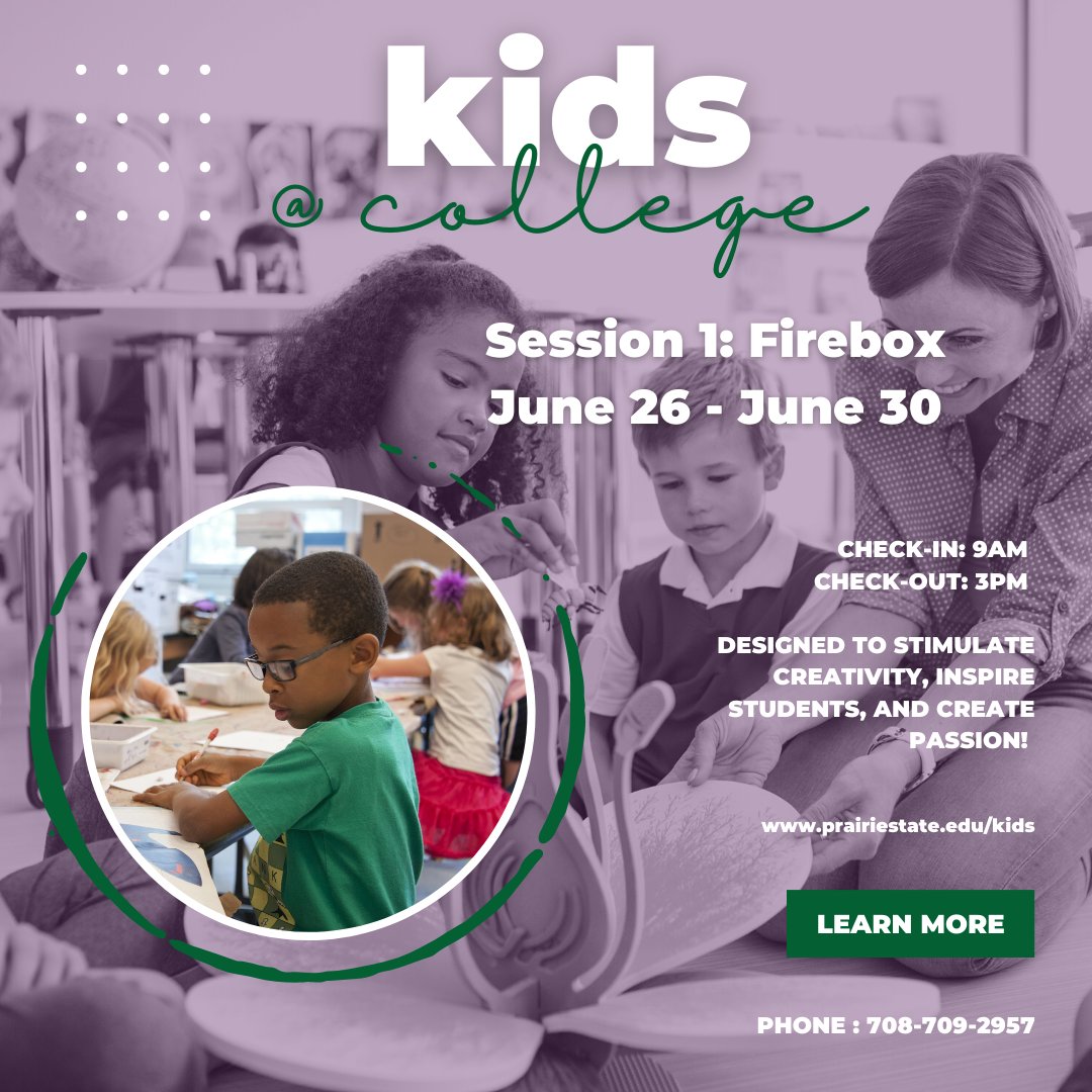 PrairieStateCED's tweet photo. Give your child an exciting summer experience with Session 1: Firebox. They'll work with other kids to build a robot using LEGO Mindstorms. The session runs from 6/24-6/30 for kids aged 4-11 - register below!

https://t.co/YzT3qYteL4

#STEAMeducation #SummerActivitiesForKids https://t.co/fup3MMniE0