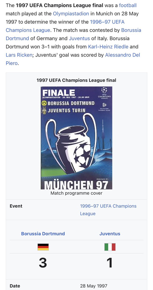 ChampManager2's tweet image. Haaland’s former club Dortmund won the #UCLfinal in the year of CM2. 

Just saying…
