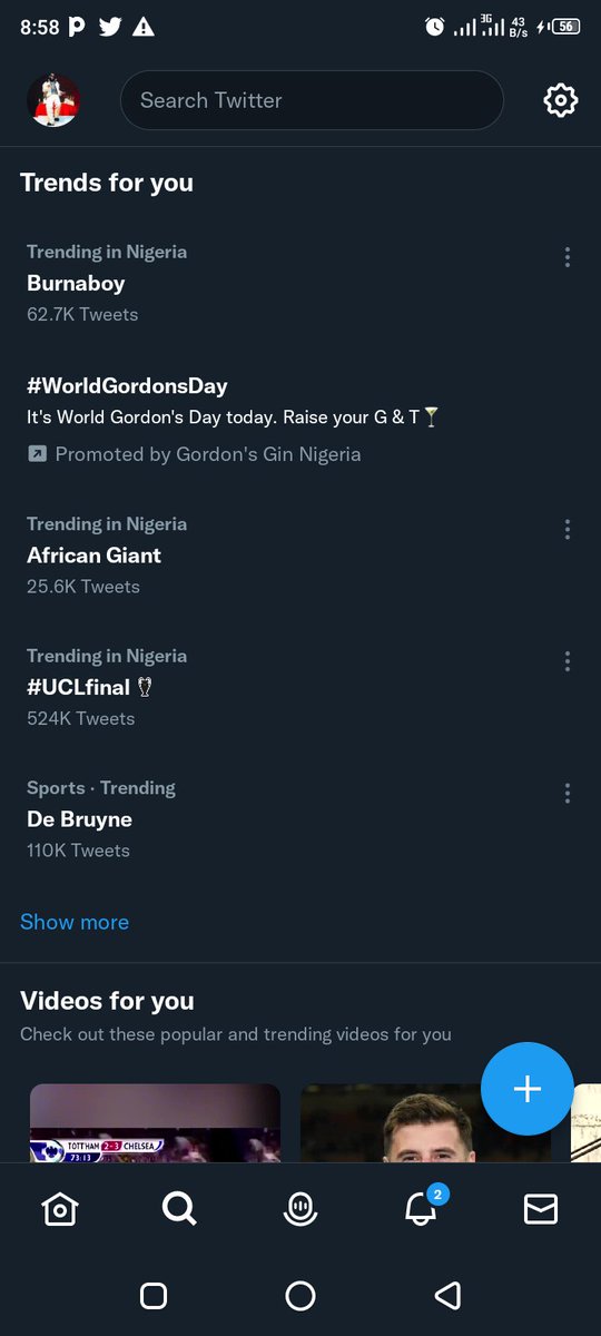 MunachiSteve's tweet photo. Dem dey play UCL, see who dey trend 4 no. 1 @burnaboy 
#BurnaBoyKickOffShow https://t.co/hidFgY8HCj