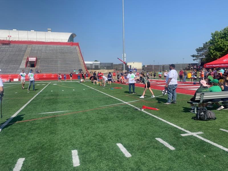 Congratulations Colleen. Silver in the 200M run and Bronze in the javelin.