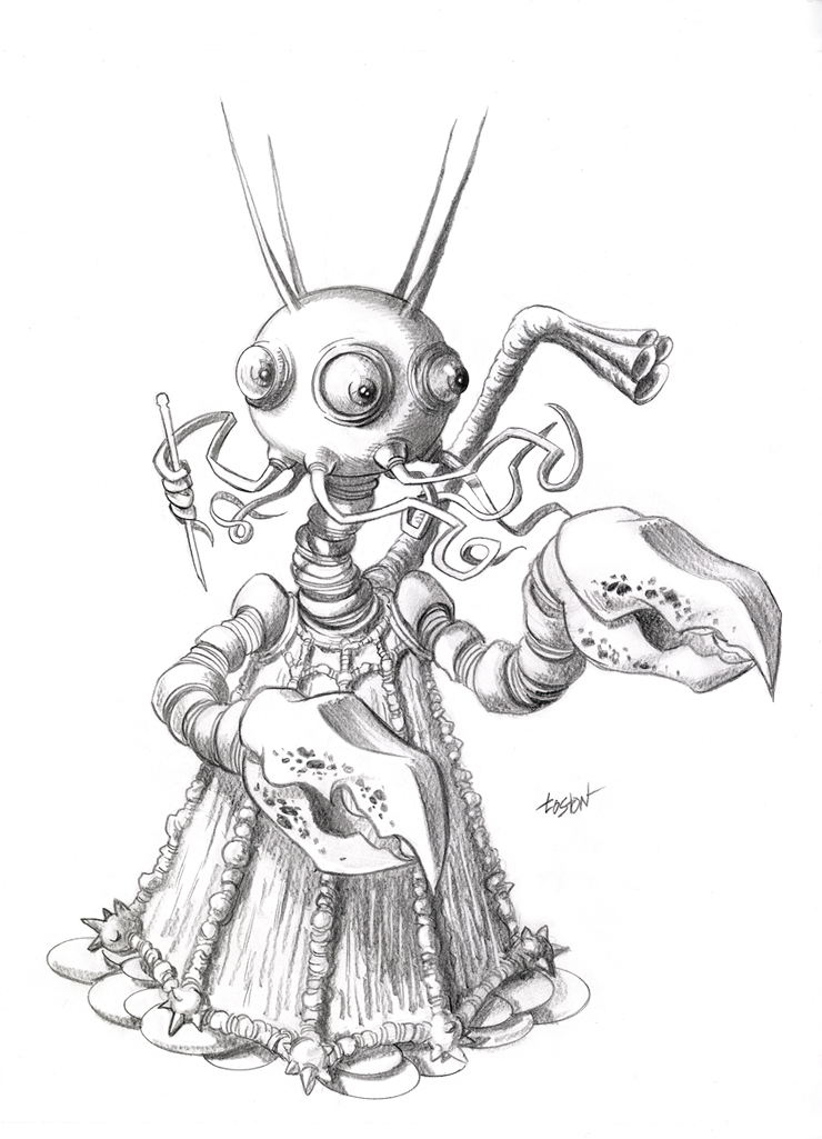 Loston_Wallace's tweet photo. #GreatRaceOfYig #HPLovecraft #Cthulhu #TheShadowOutOfTime #CthulhuMythos
My take on the Great Race of Yig, from Lovecraft's THE SHADOW OUT OF TIME. 

Please retweet, follow, like &amp; comment!  Thank you! https://t.co/rHtPsV6aB4
