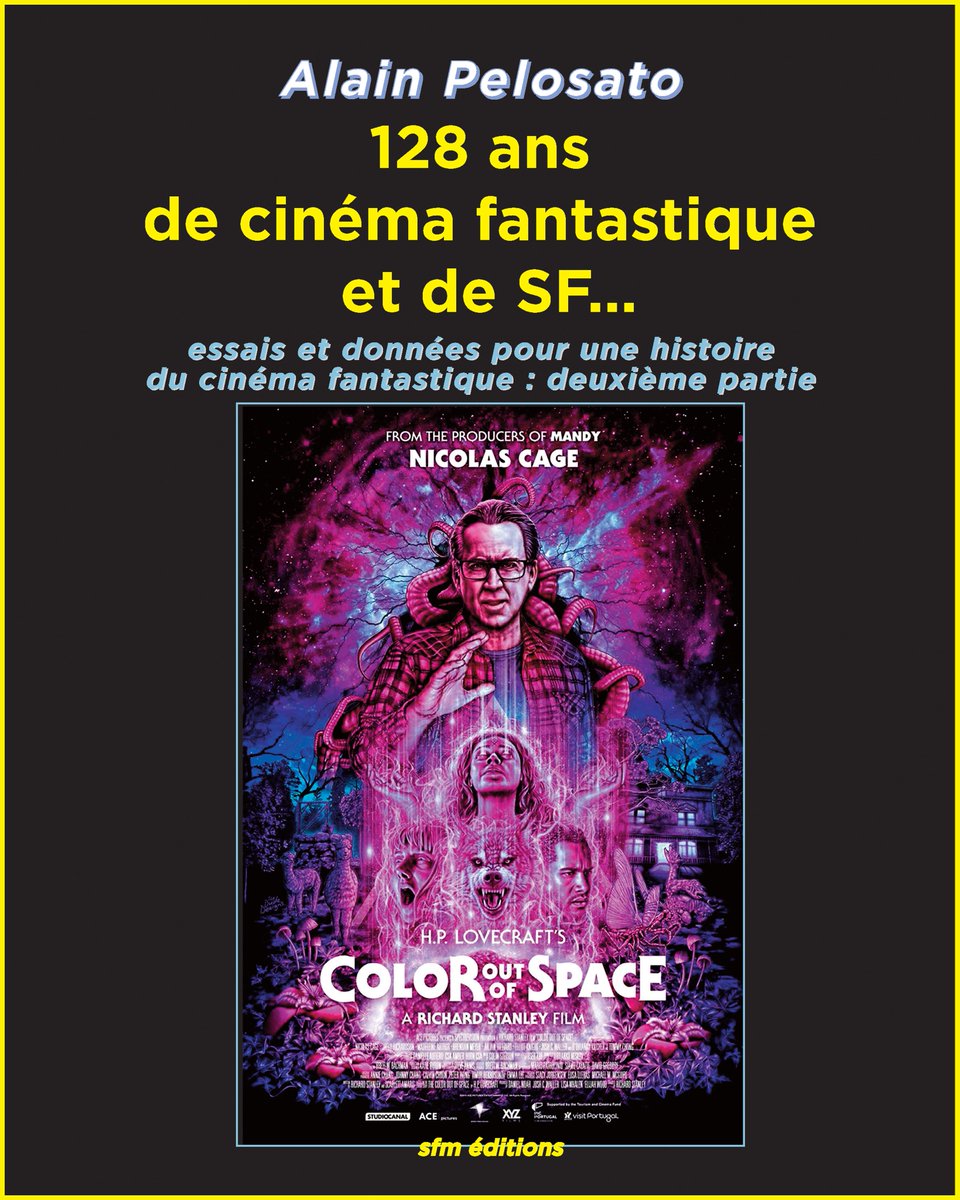 pierredagon's tweet photo. Le dernier livre d'Alain Pelosato classé par Amazon 4e en guides et revues cinématographiques &amp; 14e en ouvrages de référence de la fantasy et de la terreur :
https://t.co/GRFH4pIfx5 https://t.co/E3rPPHiGvr