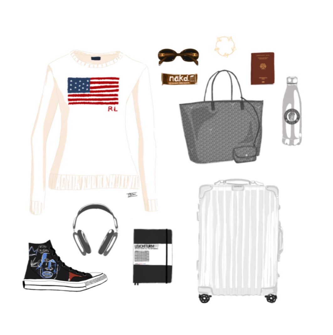 travelling in style 🛩️🎧