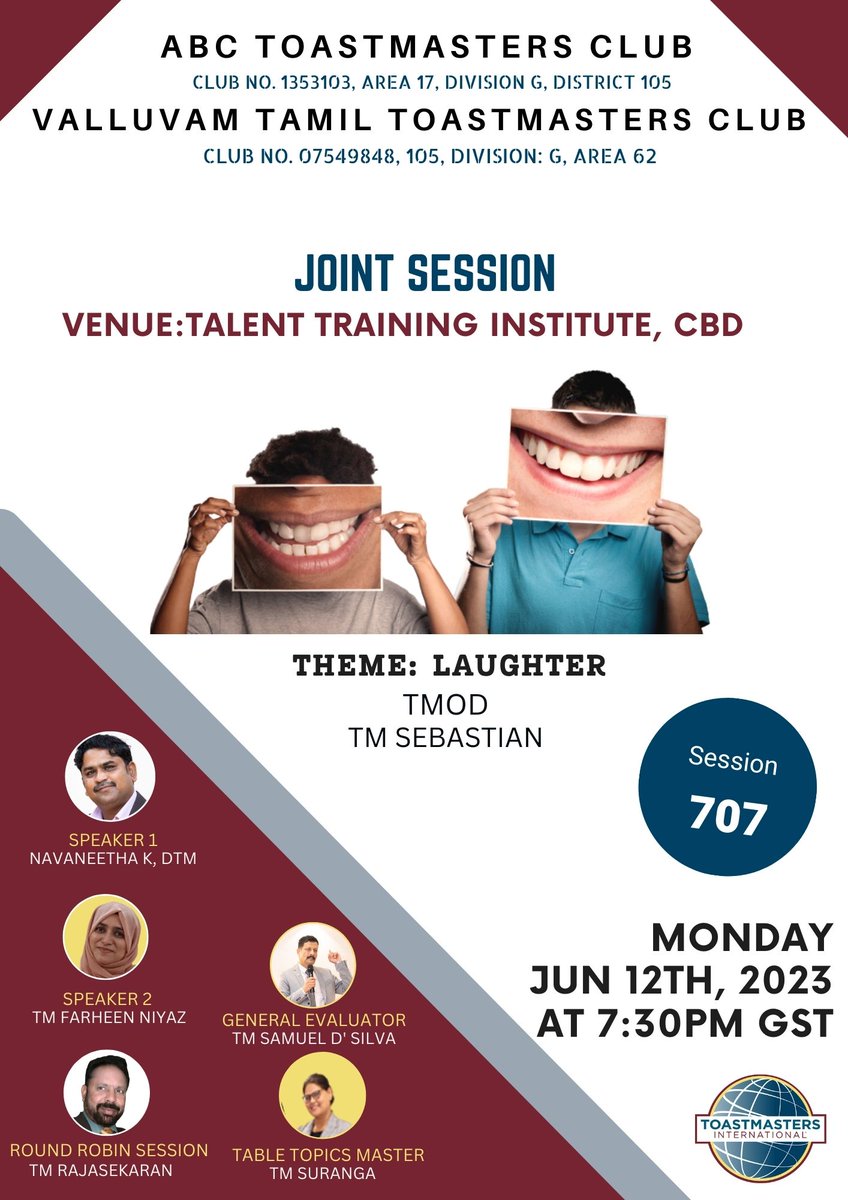 ABC Toastmasters Club (@abctmcluboman) on Twitter photo 