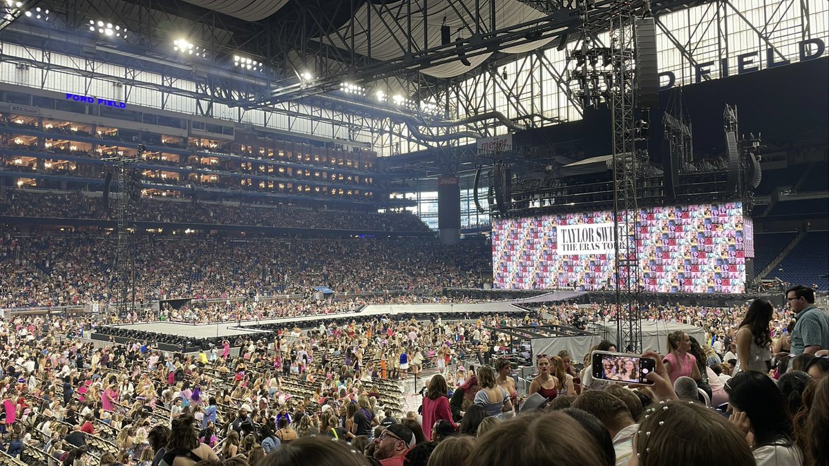 Yesterday, it felt like all of MI was at the Taylor Swift concert. #ErasTour