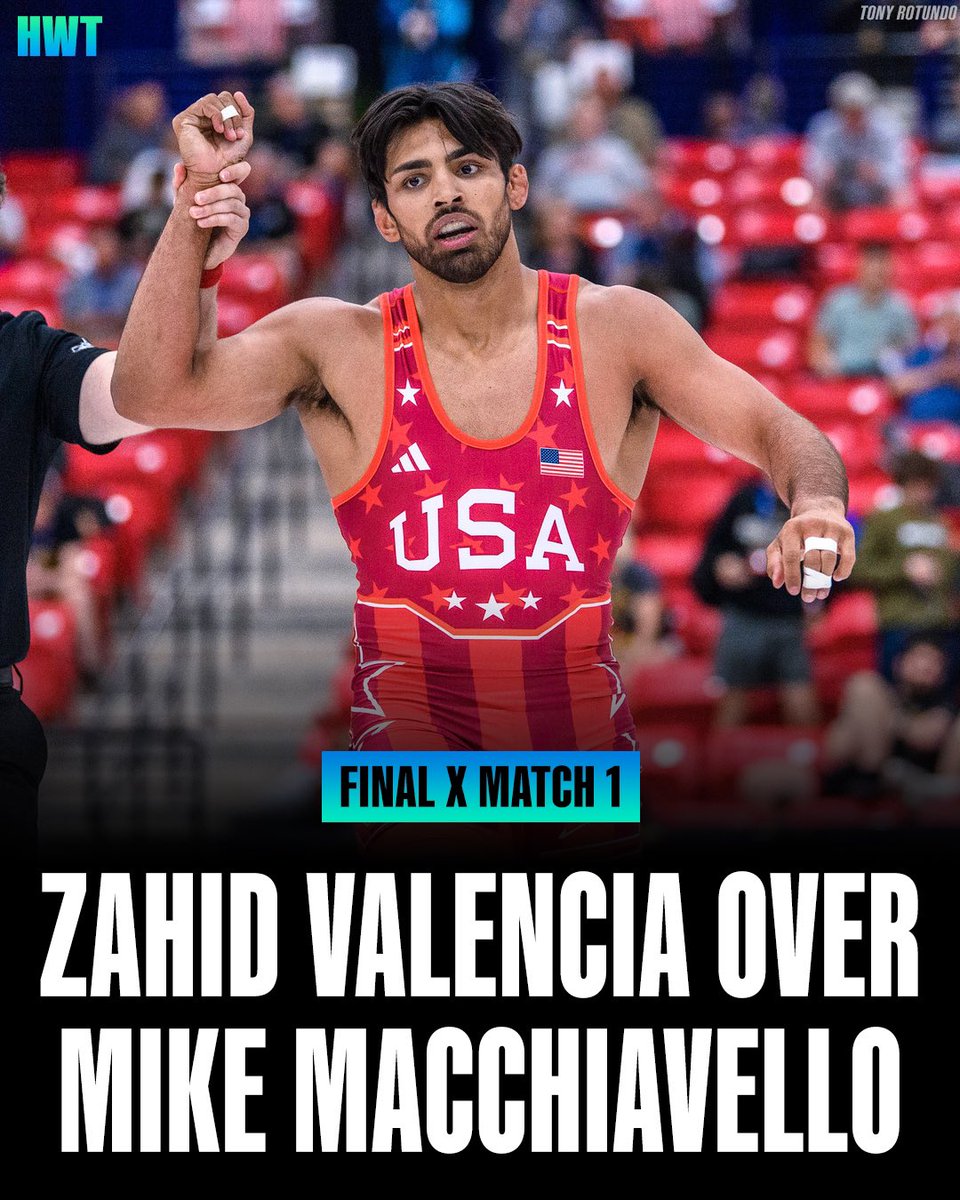 hwtnation's tweet photo. Zahid Valencia takes out Mike Macchiavello 8-0 in match one! https://t.co/f9YzrpUV2z
