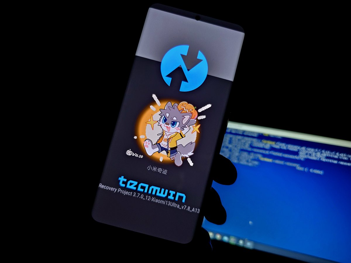 Patypatwow's tweet photo. TWPR ist endlich verfügbar für das 13 Ultra. #xiaomiEU https://t.co/F7CespH4TN
