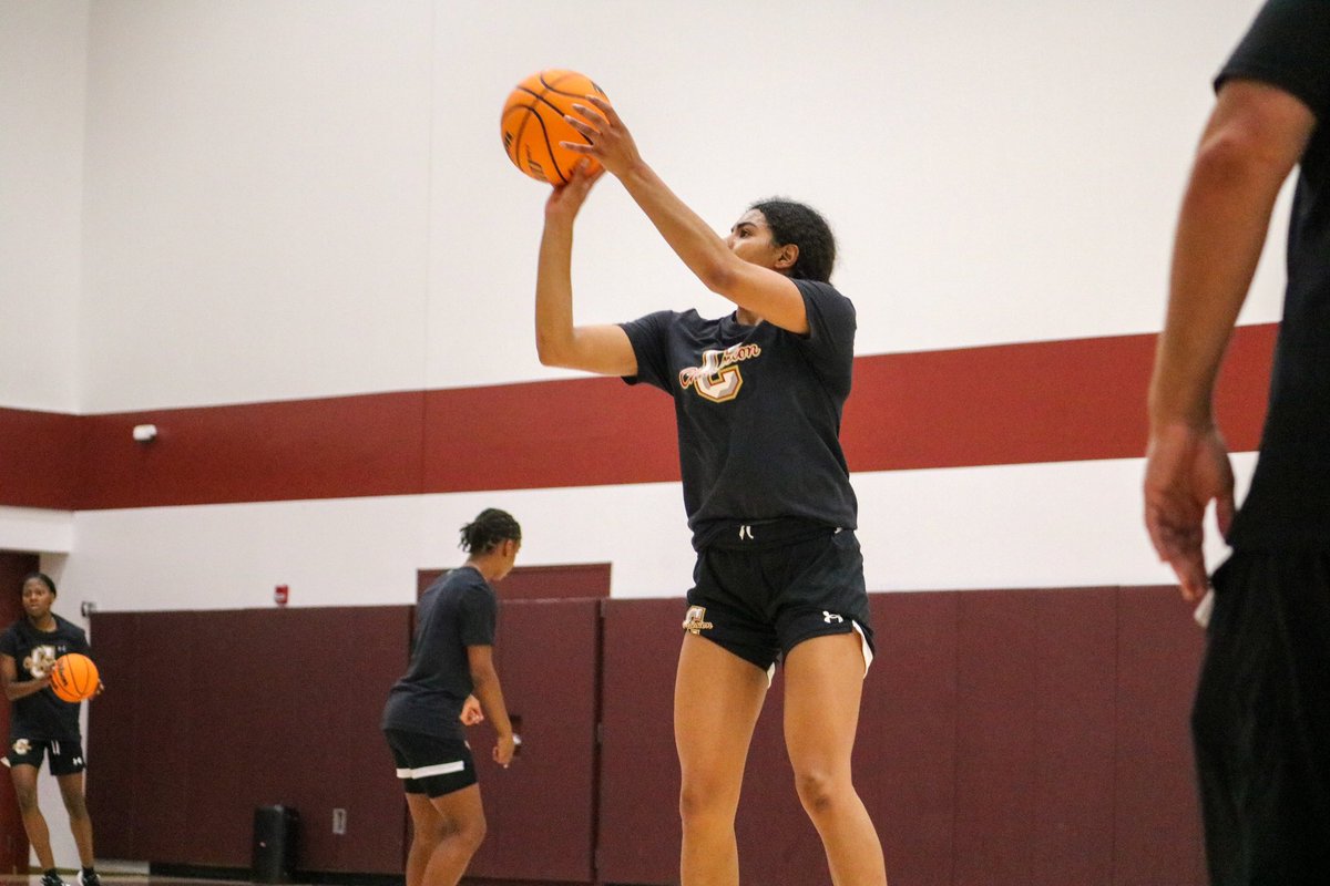 CofCWBB's tweet photo. Cougs are working 💼

#TheCollege 🌴🏀 https://t.co/6S84N2gD5L