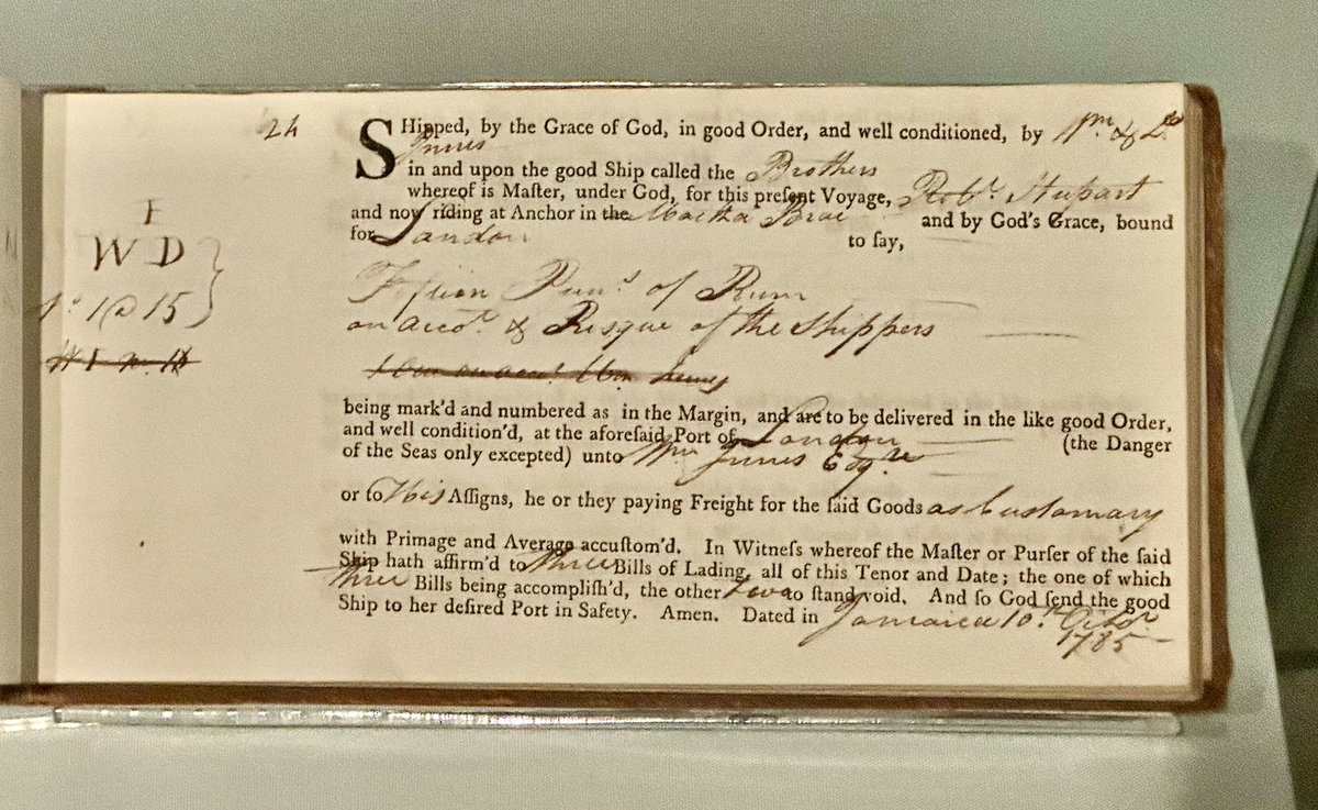 drdan_o's tweet photo. Galleries of @MuseumofLondon - London, Sugar and Slavery: a token from the West India Dock company, an image of the import dock in London,  a cargo book for a West India trade ship and brass manillas from the 1600s - used as currency for the purchase of enslaved Africans #MoLD20 https://t.co/nCw1Oj1izI