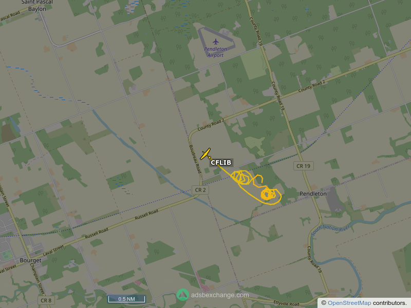 SkyCirclesYOW's tweet photo. C-FLIB, an STANDARD LIBELLE 201B, call sign CFLIB is circling over Alfred and Plantagenet at 5352 feet, speed 64 MPH, 1.6 miles from Cobbs Lake Creek https://t.co/0t3DLAdkHI https://t.co/sFuTsxt4am
