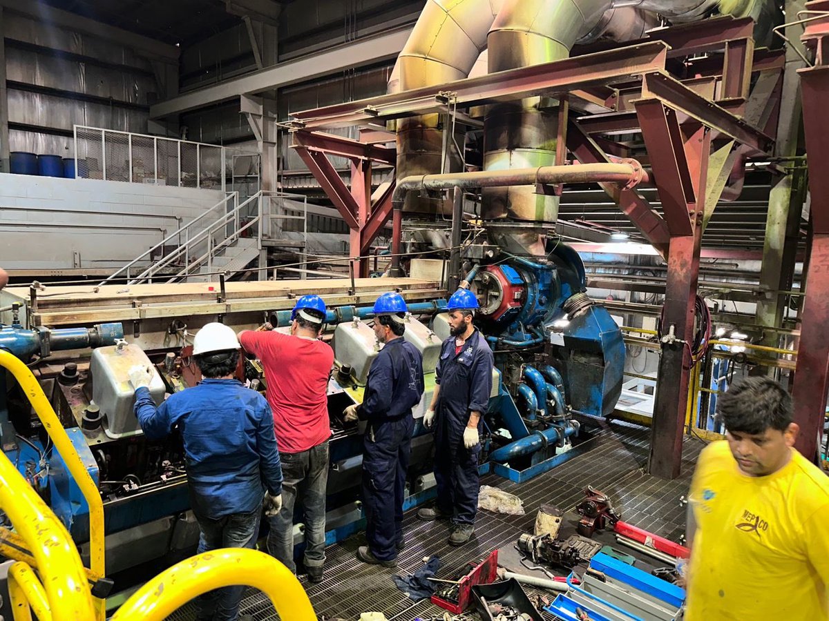 SeasPillar's tweet photo. Wartsila VASA 12V32

#PILLAR Team have recently undertaken breakdown repairs on Wartsila VASA 12V32.

#PILLAR #seaspillarmarineservices #turbocharger #specialists #drydock #shipyard #maintenance #mechanical #engineers #overhaul #repairservices #repairs #troubleshooting https://t.co/O31rfTxw2F