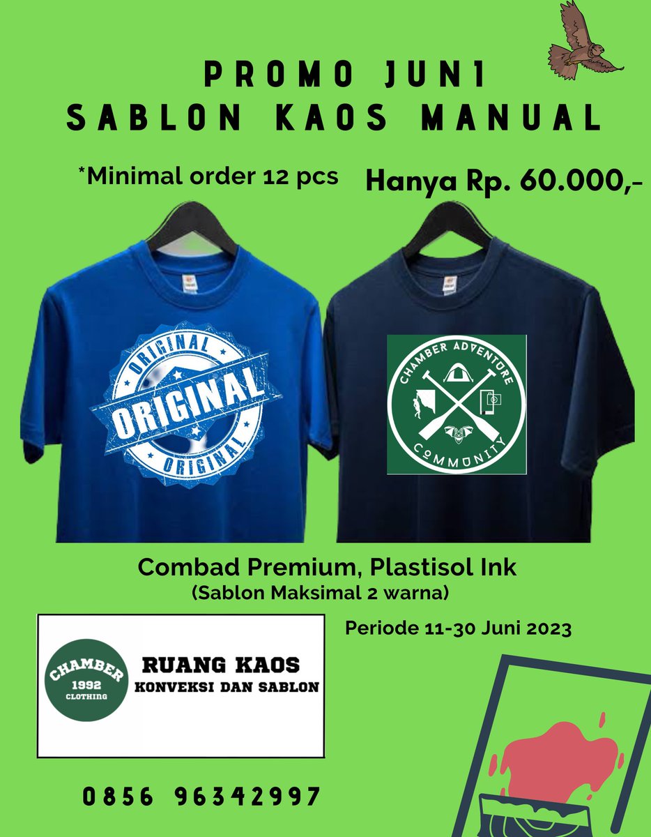 rizkirimba's tweet photo. Siapa nih yang dari kemaren nungguin promo?😁🤭

Spesial di bulan Juni ini, Mimin kasih promo spesial deh!! 

Buruan ya di order teman, mau tanya-tanya dulu? Dipersilahkan ❤️💯

Hanya berlaku selama bulan Juni yah, jangan sampe ketinggalan!🤩🙏🏾

#sablonkaoskalideres #sablonkaos https://t.co/Nurc7zeSxl