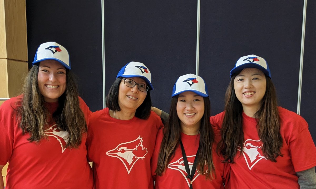 theMsDoherty's tweet photo. @JaysCare - WOW, we finished up @Avondale_TDSB's 1st year of the Girls at Bat prog, and the participants could not have been happier. Cant wait for Year2 next year - here's to more hits, more catches and more laughs!💙 #BlueJaysSuperFans #GirlsWhoSport #ForTheFunOfIt #Wolfpack https://t.co/LwzlBn5igh