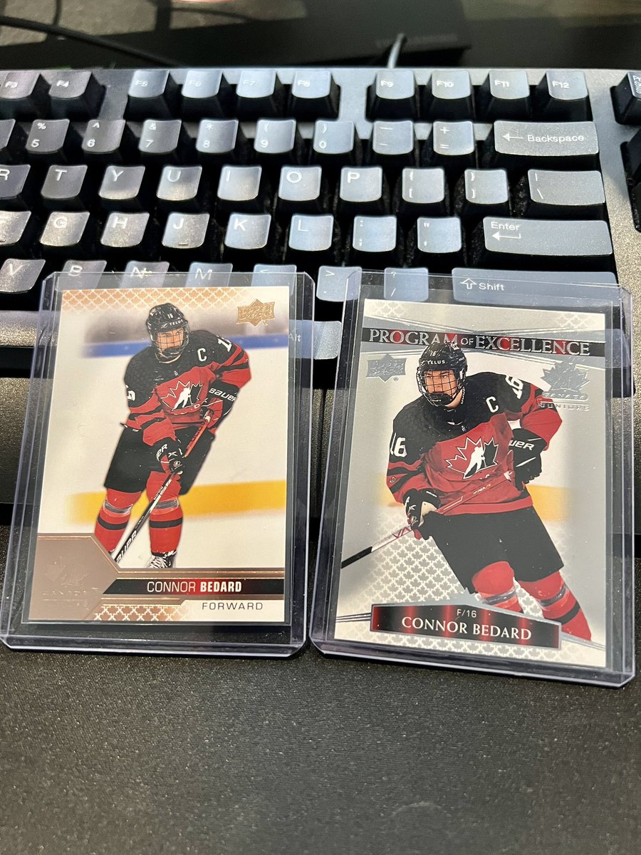 lasagna_nicky's tweet image. Two Bedsey’s and two Fantilli’s #Bedard #fantilli #teamcanada