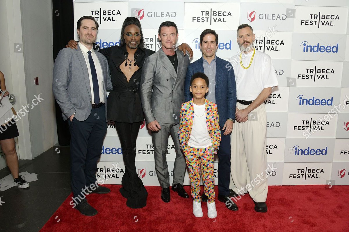 From shutterstock: 2023 Tribeca Festival, Portrait Studio, Day 4, New York, USA - 10 Jun 2023
Bill Oliver, Luke Evans, Christopher Woodley and Billy Porter
#lukeevans #thereallukeevans
#billyporter #oursonmovie 
#tribaca #Tribeca2023