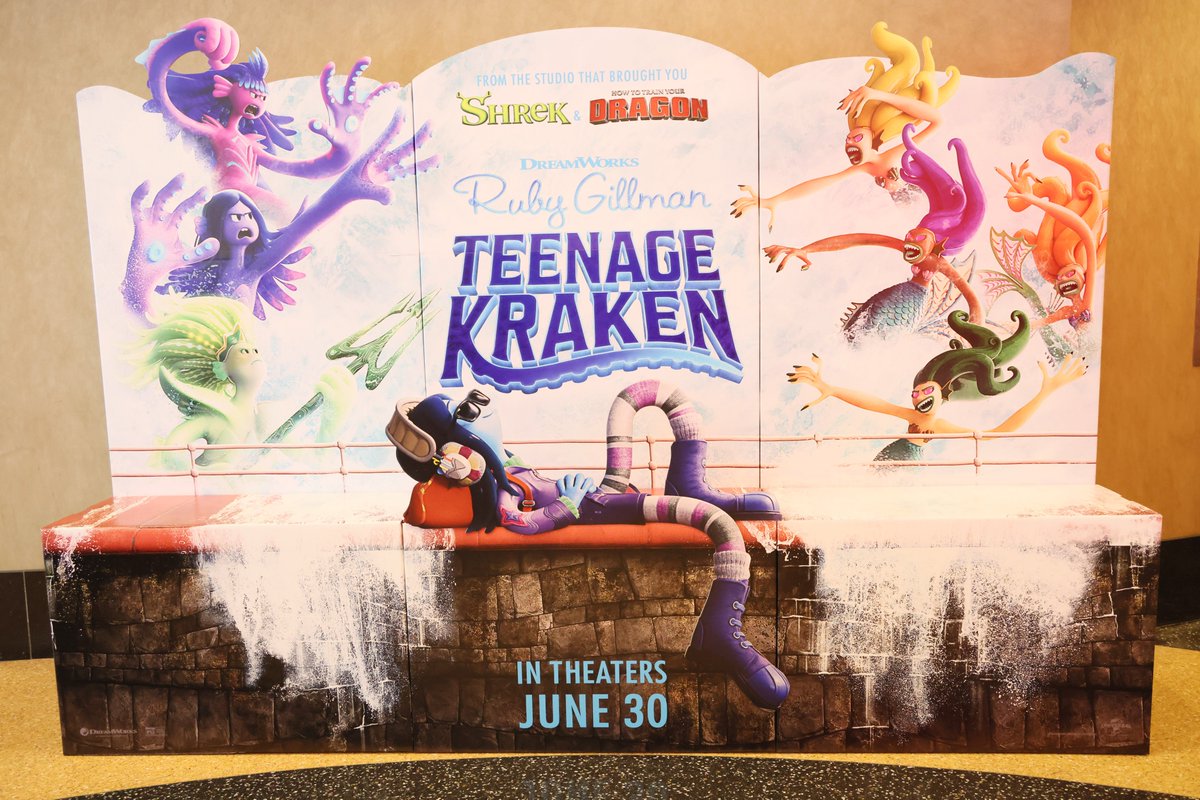 Fans and families at the #THRKidsPower party will get to see an exclusive screening of @Dreamworks Animation's Ruby Gillman #TeenageKrakenMovie before it hits theaters