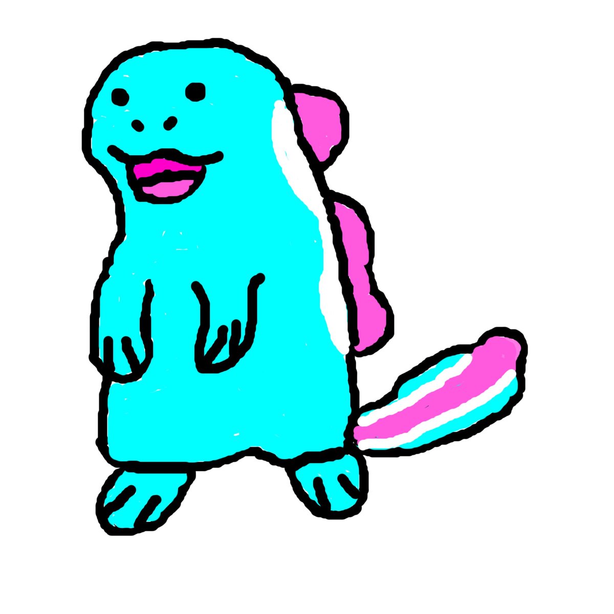 Again, Happy Pride Month!!!!!!!
This time,
I just wanted to wish a happy pride for my trans friends. I am proud of all of you. <3
Here is a quagsire for trans pride.