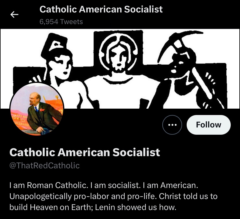 TheBasedTrinity's tweet photo. This absolute clown lmaoooo 🤡
#notcatholic https://t.co/LBSve8mJrJ
