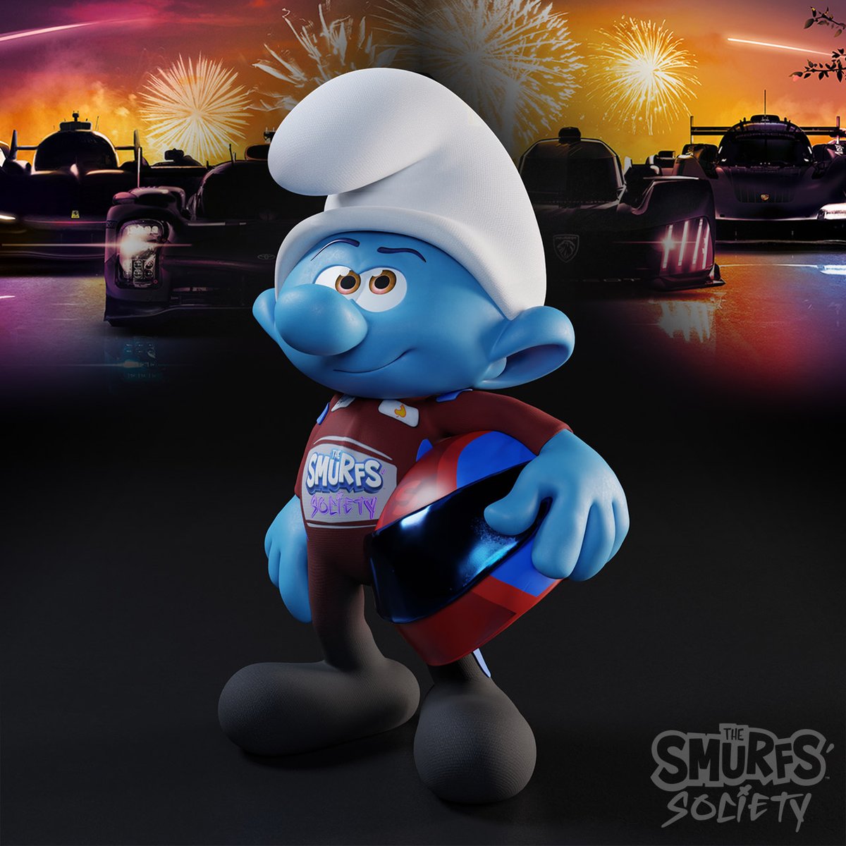 Could you handle 24 hours of pure adrenaline? This Smurf is ready for a few hundred laps around the circuit 🏎️💪

<a href="/24hoursoflemans/">24 Hours of Le Mans</a> <a href="/ScuderiaFerrari/">Scuderia Ferrari HP</a> <a href="/Peugeot/">Peugeot</a>

#TheresASmurfForThat #LEMANS24 #FerrariHypercar #AllureBornToRace