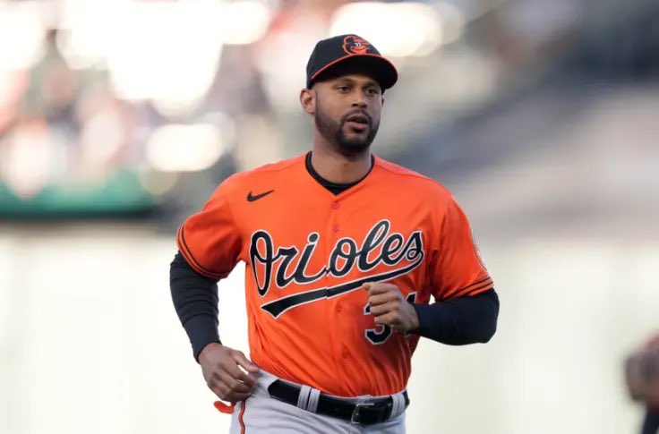 Aaron Hicks has reached base safely in all of his 9 games with the orioles