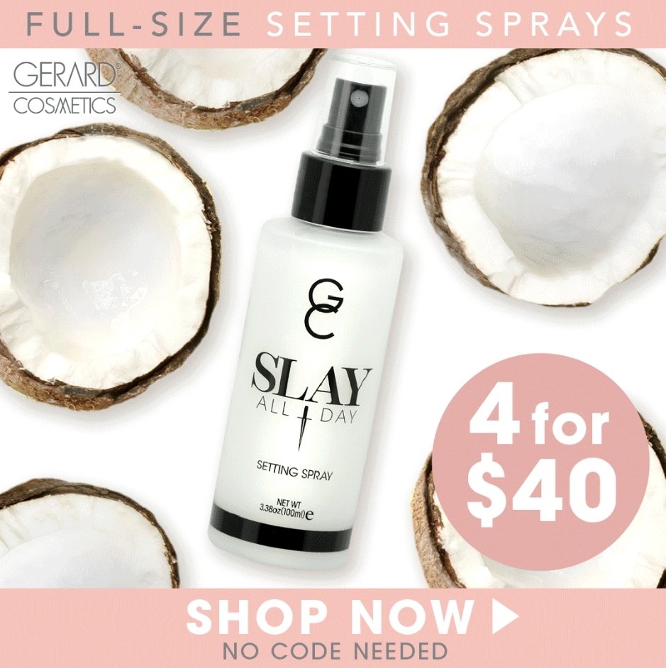 hoffmann_laurs's tweet photo. Hurry up Slay all day Settingspray 4 for $40 🤩 ends soon https://t.co/K5eNq90jX3
@GerardCosmetics @HYIMJEN 
#sale #offer #makeup #makeuplover #hurryup https://t.co/xn6OHtkGej