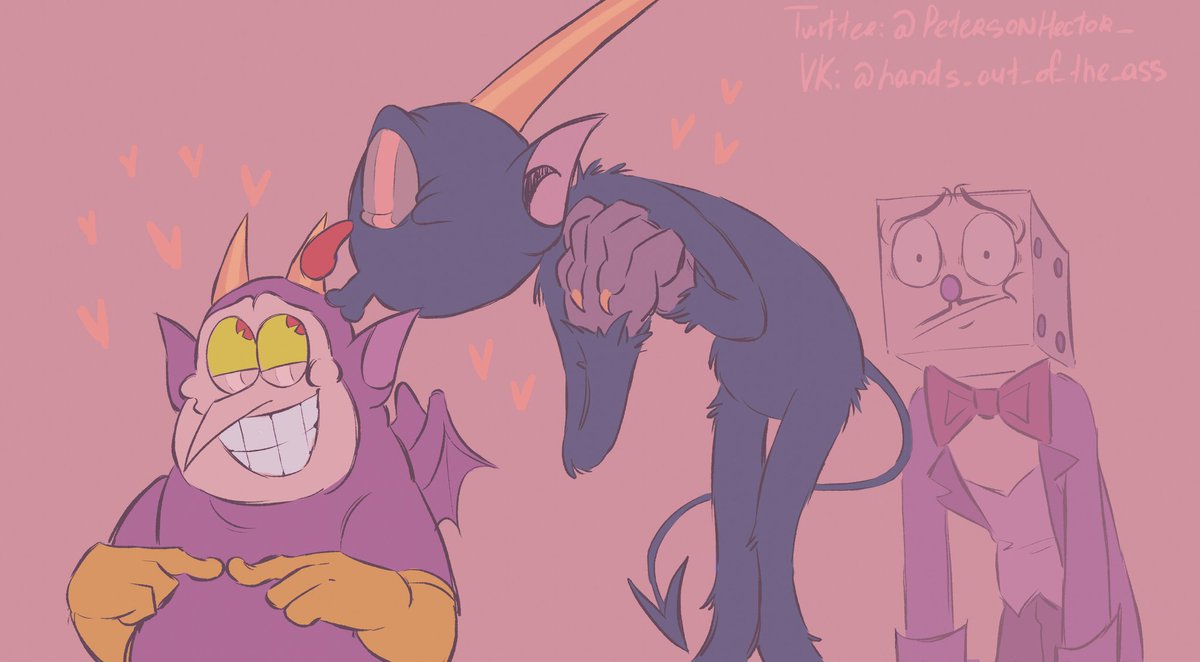 PetersonHector_'s tweet photo. #RENEWTHECUPHEADSHOW #Cuphead
#TheCupheadShow #TheCupheadShowFanArt #CupheadShow #CupheadShowFanArt #Devil #TheDevil #KingDice #Henchman #Henchdevil #DevilDice #Henchdevildice https://t.co/qPCiaEuWbH