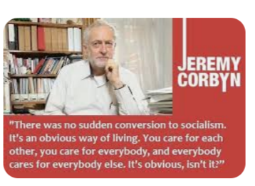 'There was no sudden conversion to socialism. It's an obvious way of living. You care for each other, you care for everybody, and everybody cares for everybody else. It's obvious, isn't it?' Jeremy Corbyn
Happy #SocialistSunday everyone 🌹