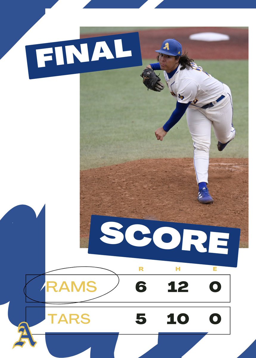 RamsASUbaseball's tweet photo. The Rams are National Champions!! #WhyNotUs https://t.co/aMFYtJ2Elf