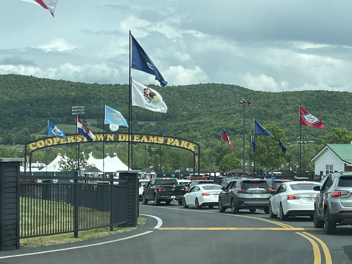 OSFBaseball's tweet photo. 12u has arrived in Cooperstown! 

Fun week ahead for the boys!

#FearTheO https://t.co/1nqm8qk41P