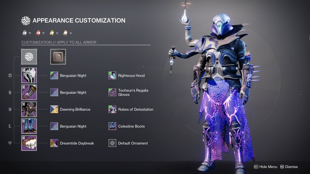 empythyy's tweet image. Appreciate the hombres helping me create some drip for this community challenge. The flame arm goes hard I won’t lie. 

#DrownInTheDrip #Destiny2 #destiny2fashion