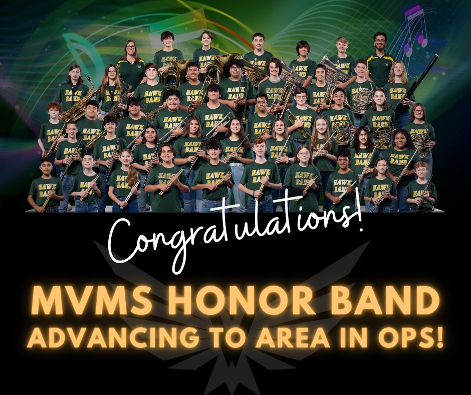 MVHawkBand (@mvhawkband) on Twitter photo MVMS Honor Band's UIL recording for "Tanchozuru" placed 3rd in the Region in the ATSSB Outstanding Performance Series. We are advancing to the Area level! Congrats! <a href="/cisdnews/">Comal ISD</a> <a href="/comalfinearts/">Comal ISD Fine Arts</a> <a href="/Principal_MVMS/">Angela Looney</a> <a href="/CLHawkBand/">CLHawkBand</a> #thehawkway MVMS Honor Band's UIL recording for "Tanchozuru" placed 3rd in the Region in the ATSSB Outstanding Performance Series. We are advancing to the Area level! Congrats! <a href="/cisdnews/">Comal ISD</a> <a href="/comalfinearts/">Comal ISD Fine Arts</a> <a href="/Principal_MVMS/">Angela Looney</a> <a href="/CLHawkBand/">CLHawkBand</a> #thehawkway