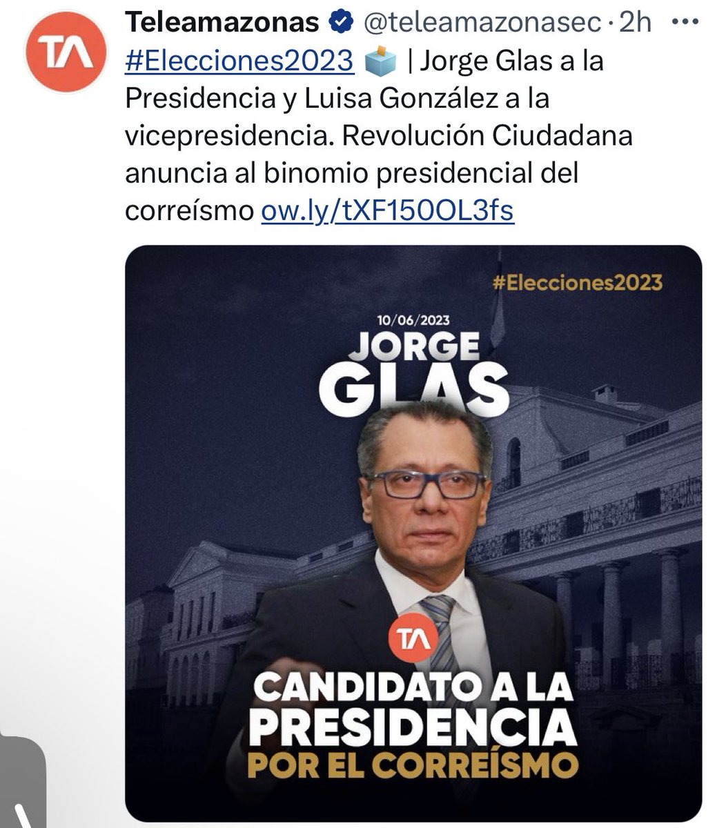 Confima <a href="/MashiRafael/">Rafael Correa</a> cual vale…