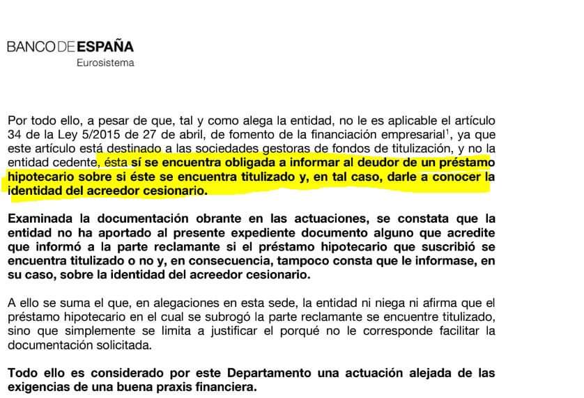 pahcollbato's tweet photo. @JaumeMayor Has pensado dejar de pagar? Sabes que la entidad que te dio la hipoteca posiblemente ya no es el acreedor de tu préstamo sin tú saberlo? https://t.co/J0rTDAGm2t