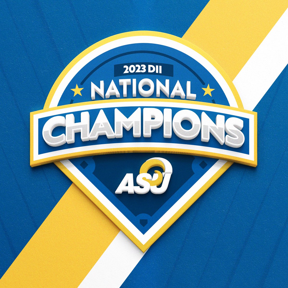 ANGELO STATE WINS THEIR FIRST DII NATIONAL TITLE! 🙌