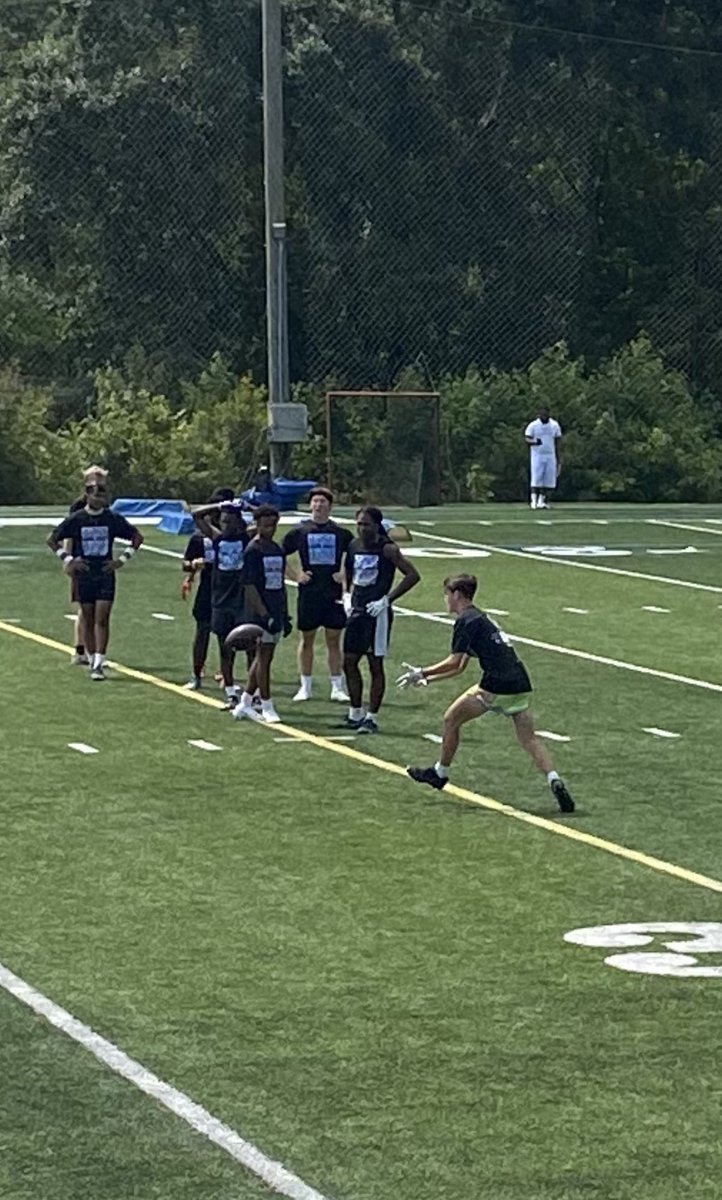 Seth had a great day at Shorter for the Zach Morrison football camp! #shorter_football #adairsvillefootball #senioryear