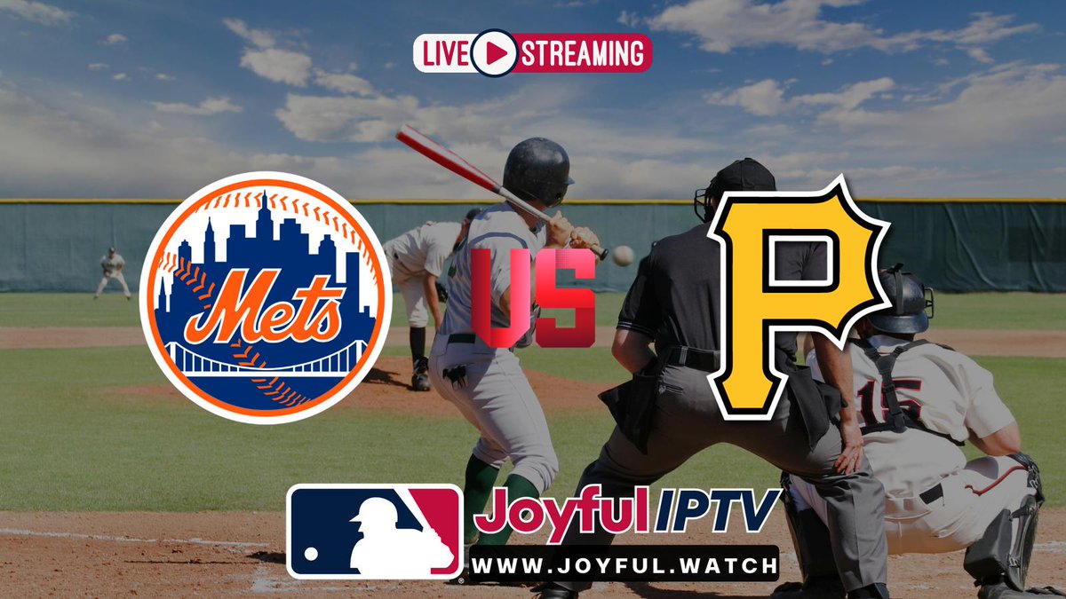 #BaseballFans

Enjoy the thrill of the game right from the comfort of your home! Now streaming the New York Mets vs. Pittsburgh Pirates #MLBmatch #BaseballFans