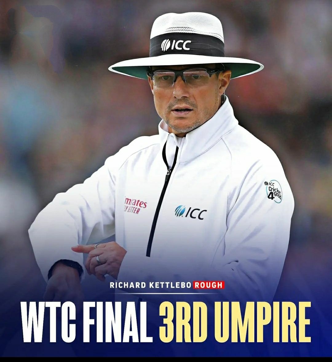 xmandy4u's tweet photo. #WTC23Final We Cricket Lovers boycotting this Fake WTC 2023, We want JUSTICE and demanding nuetral investigation on every decision given by both ON FIELD & 3RD UMPIRE computerist. "SHAME ON YOUR JOB"
#boycottRichardKettleborough
#boycottWTC2023 #biased #solded https://t.co/hwKZKLTxlS