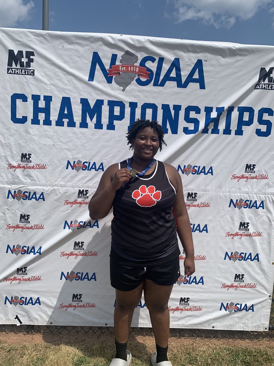 Columbia High School XC/Track & Field (@columbiaxctf) on Twitter photo The champ is here! On her last throw, Madison Stevens pulls a season best to win the NJSIAA Group 4 Championship! Madison looks to win her first outdoor state championship, followed by Nike Nationals! Way to go Maddie! <a href="/Maddie_throws/">Madison Stevens</a> <a href="/CHSAthletics12/">Columbia High School (CHS) Cougar Athletics</a> <a href="/lambo2126/">Jim Lambert</a> <a href="/njmilesplit/">MileSplit New Jersey</a> The champ is here! On her last throw, Madison Stevens pulls a season best to win the NJSIAA Group 4 Championship! Madison looks to win her first outdoor state championship, followed by Nike Nationals! Way to go Maddie! <a href="/Maddie_throws/">Madison Stevens</a> <a href="/CHSAthletics12/">Columbia High School (CHS) Cougar Athletics</a> <a href="/lambo2126/">Jim Lambert</a> <a href="/njmilesplit/">MileSplit New Jersey</a>