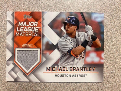 We Need Uncle Mike!  Michael Brantley game-used jersey card, $15. #Astros