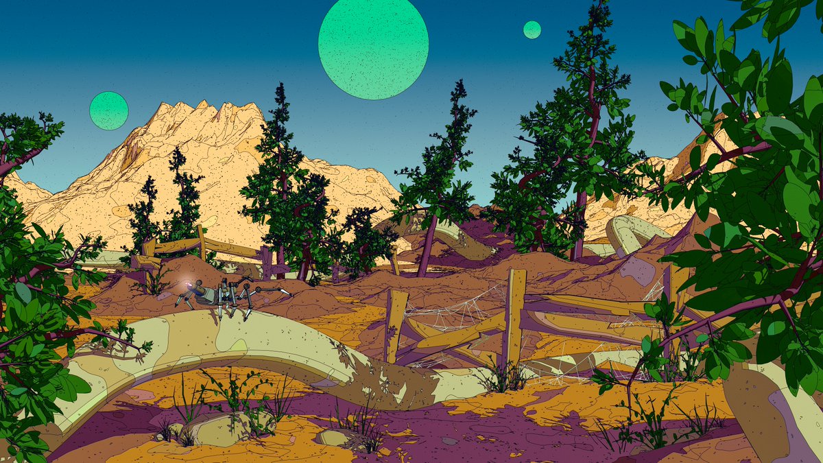 WIP means shag in Dutch btw...
Stay tuned for more 🕷️🕸️🕷️🕸️🕷️🕸️

#b3d #bnpr #Blender3d #cinema4d #arnoldrender