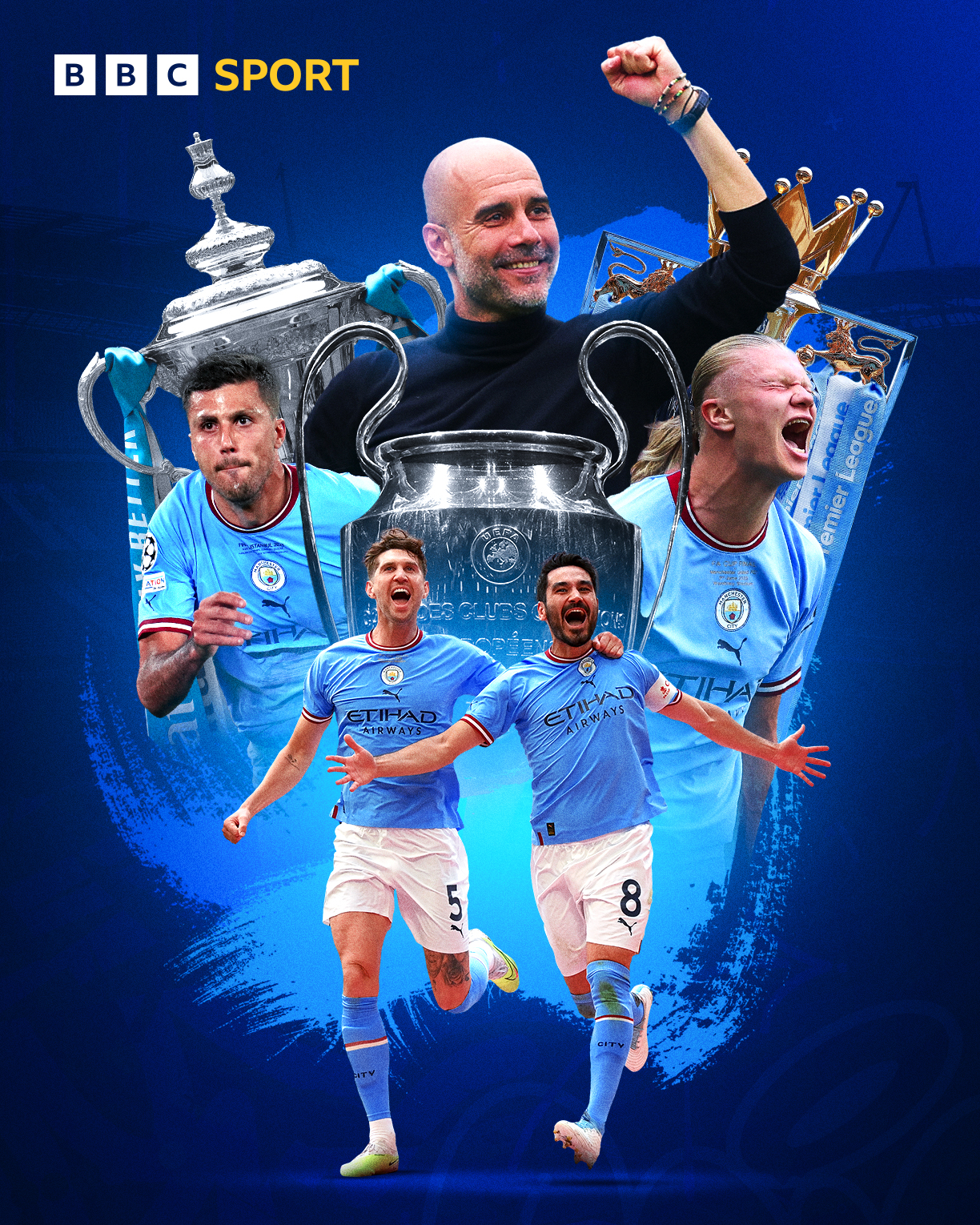 Champions League final 2023: Man City complete historic treble