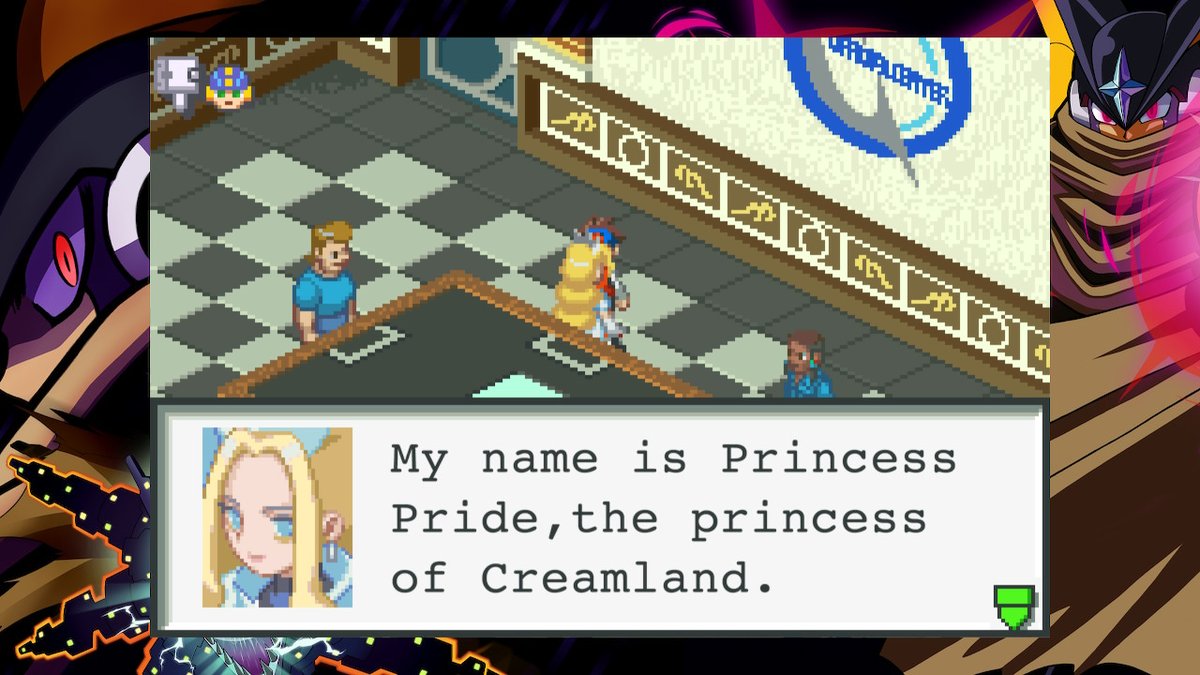DeepseaTransfem's tweet photo. :) #MegaManBattleNetwork #NintendoSwitch https://t.co/g1g6f5FqQv